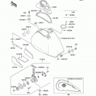 Vulcan 800 Drifter (VN800-C2) Топливный бак