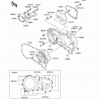 Vulcan 1500 Drifter (VN1500-J2) Крышки двигателя правые