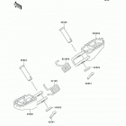 KX100 (KX100-C3) Подножки