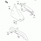 Vulcan 500 LTD (EN500-C5) Боковые обтекатели