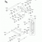 Vulcan 800 Classic (VN800-B5) Подвеска  /  амортизатор
