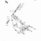 Vulcan 500 LTD (EN500-C5) Рама