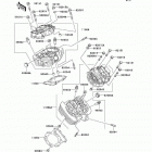 Vulcan 1500 Drifter (VN1500-J2) Головка цилиндра