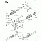 Vulcan 500 LTD (EN500-C5) Подножки