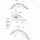 Vulcan 1500 Classic (VN1500-E3) Decals(green / beige)(vn1500-e3)