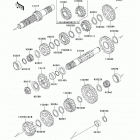 KLR650 (KL650-A14) Transmission(kl650ae032210-)