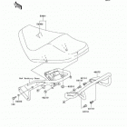 Vulcan 800 Drifter (VN800-C2) Сидение