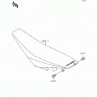 KX250 (KX250-L2) Сидение