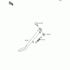 Vulcan 1500 Classic (VN1500-E1) Подножка