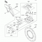 Vulcan 800 Drifter (VN800-C2) Задний тормоз