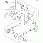 Vulcan 500 LTD (EN500-C5) Повторитель сигналов