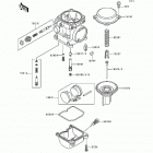 Vulcan 500 LTD (EN500-C5) Карбюратор в разборе