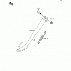 Vulcan 500 LTD (EN500-C5) Подножка