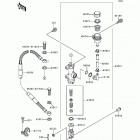 KX250 (KX250-L2) Задний торм цилиндр
