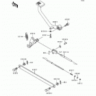 Vulcan 500 LTD (EN500-C5) Педаль тормоза