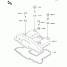 KLR650 (KL650-A14) Крышка головки цилиндров