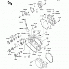 KX100 (KX100-C3) Крышки двигателя