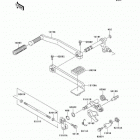 Vulcan 1500 Drifter (VN1500-J2) Механизм переключения передач