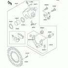 Vulcan 1500 Classic (VN1500-E3) Rear brake(vn1500-e2 / e3)
