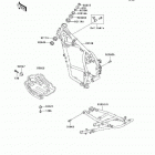 KLR650 (KL650-A14) Рама