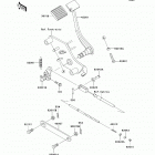 Vulcan 800 Classic (VN800-B5) Педаль тормоза