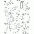 KLR650 (KL650-A14) Рама ,крепежные детали