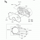 Vulcan 800 Drifter (VN800-C2) Крышки двигателя правые
