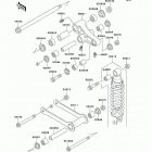 Vulcan 800 Drifter (VN800-C2) Подвеска  /  амортизатор