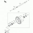 Vulcan 800 (VN800-A2) Переднее колесо