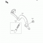 KDX200 (KDX200-H2) Педаль тормоза