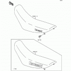 KDX200 (KDX200-H2) Сидение