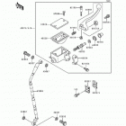 KDX200 (KDX200-H2) Главный тормозной цилиндр,передний