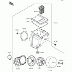 KDX200 (KDX200-H2) Воздухозаборник