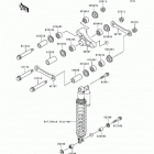 KDX200 (KDX200-H2) Задняя подвеска