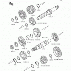 Vulcan 800 (VN800-A2) Трансмиссия