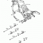 Vulcan 1500 (VN1500-A10) Рама ,крепежные детали
