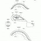 Vulcan 1500 Classic (VN1500-E2) Decals(gray / white)(vn1500-e2)