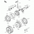 KDX200 (KDX200-H2) Сцепление
