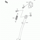 KDX200 (KDX200-H2) Подножка