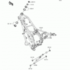 KDX200 (KDX200-H2) Рама