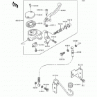 Vulcan 800 (VN800-A2) Главный тормозной цилиндр,передний