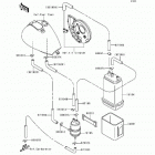 Vulcan 800 (VN800-A2) Испарительная система топлива