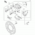 Ninja 500 (EX500-D1) Передний тормоз