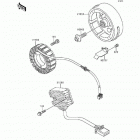 Ninja 500 (EX500-D1) Генератор