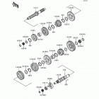 Vulcan 1500 Classic (VN1500-E1) Трансмиссия