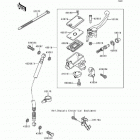 Ninja 500 (EX500-D1) Главный тормозной цилиндр,передний