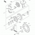 KX60 (KX60-B10) Задняя ступица колеса