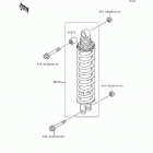 Ninja 500 (EX500-D1) Амортизатор
