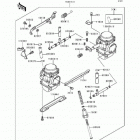 Ninja 500 (EX500-D1) Карбюратор