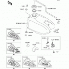 KX60 (KX60-B10) Топливный бак